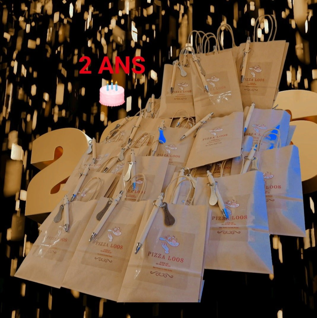 2eme anniversaire de la pizzeria !